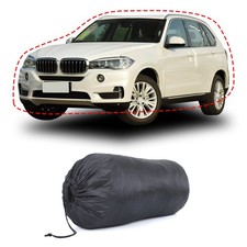 Schwarz Full Car Cover Regen