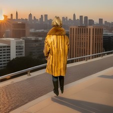 ledermantel damen 46