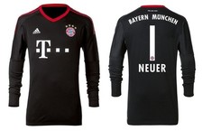 Trikot Kinder Adidas FC Bayern München 2017-2018 Torwart Home FBC - Neuer 1