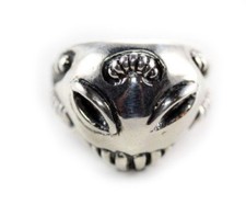 Sterling Silber Alien Ring