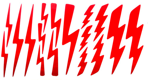 Blitz aufkleber - 17,