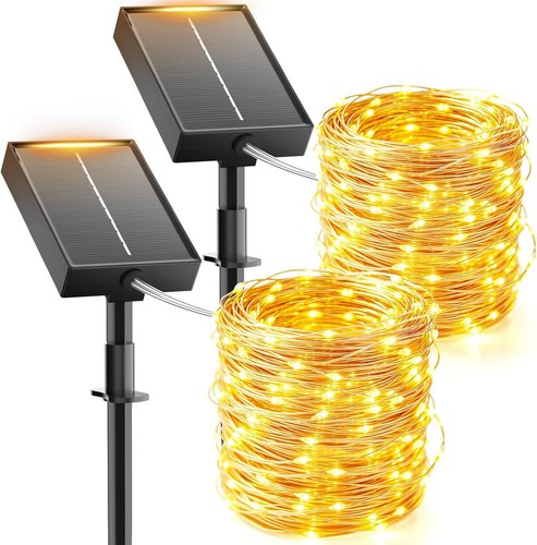 Solar lichterkette aussen - solar,