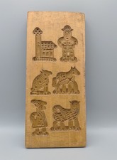 Holzmodel Spekulatiusform 11er, 2-seitig, Vintage