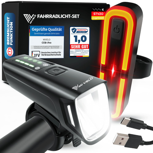 Mivelo smart fahrradlicht set - mivelo,