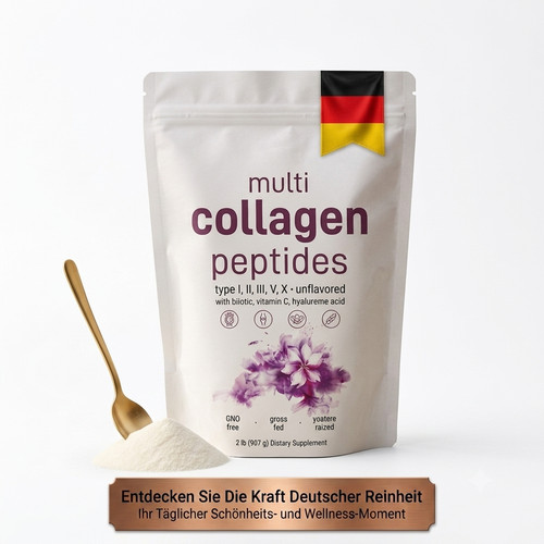 Multi collagen peptides pulver - collagen,