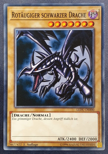 Rotäugiger schwarzer drache - schwarzer,