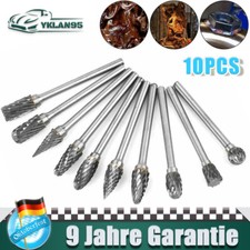 10PCS Hartmetall Frässtift