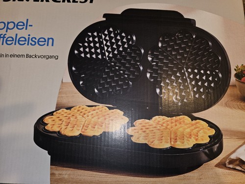 Silvercrest doppel waffeleisen - silvercrest, doppel-waffeleisen