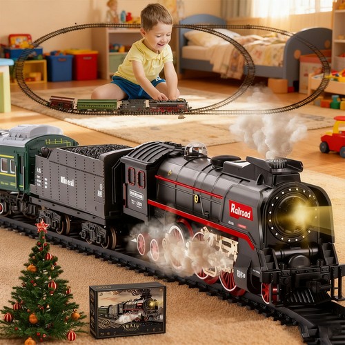 Elektrischer zug set eisenbahn - elektrischer,