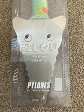 Neu Pylones Filou Dackel Hund Form Kuchen Tortenheber Messer Mehrfarbig Französisch