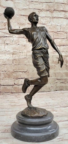 Bronze basketball skulptur - basketball,