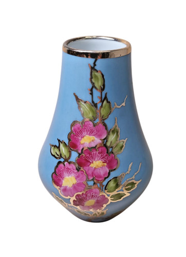 Handbemalte porzellanvase - handbemalte,