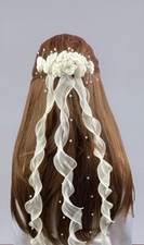 Kopfschmuck Haarschmuck  Haarreif Haarkranz zum Kommunionkleid*17