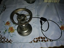 Zinn-Tischlampe  ohne Schirm 