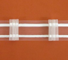 Gardinenband transparent