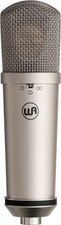 Warm Audio WA-87jr Großmembran-Kondensatormikrofon Niere Kugel Acht Silber