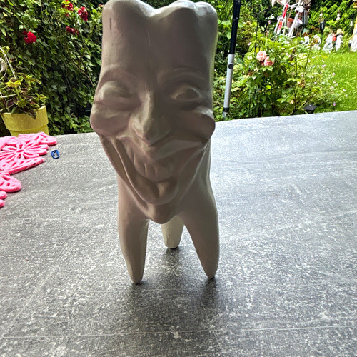 Zahn dekofigur skulptur statue - zahn-dekofigur, skulptur/statue