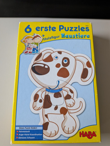 Haba erste puzzles haustiere - haba,