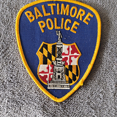 Baltimore police gestickter - baltimore,