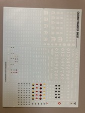 Warhammer 40k Asrta Militarum Cadia Transfer Sheet