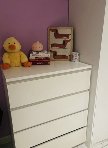 Bett schrank schublade - 2×,