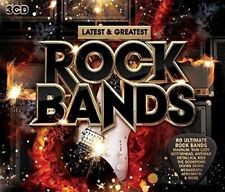 3 CD Box  V/A – Latest & Greatest Rock Bands (59 Tracks)  NEU OVP