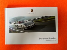 PORSCHE  neue Boxster dickes HARDCOVER   Prospekt  Broschüre  2012  -TOP
