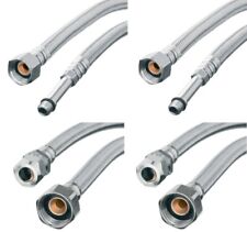 Panzerschlauch alle Längen Flexschlauch für Armatur Edelstahl Druckschlauch