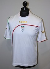 Iran Nationalmannschaft Heim Fußball Trikot 2010 Legea Größe L