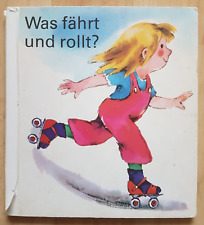 DDR BUCH WAS FÄHRT UND ROLLT? KINDERBUCH BILDERBUCH VEB POSTREITER-VERLAG GDR