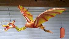 50cm Drachen Dragons Reiter Flugdrachen von berk Windspiel 