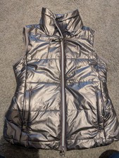 Wunderschöne, schimmernde Weste von Steeds, Krämer Gr. 134/140 silber grau Reite