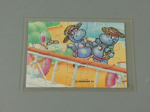 Puzzle happy hippo - puzzle:,