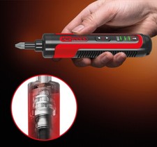 KS TOOLS 1/4“ Akku Stabschrauber 27 tlg  elektrischer Schraubendreher 6NM