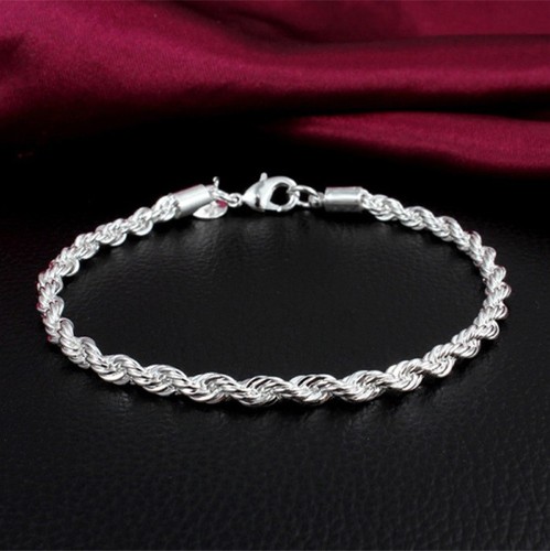 925 silber armkette armband - silber,