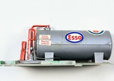 H0 Dieseltankstelle Tankstelle Industrie Esso Kibri fertig gebaut , vintage
