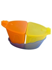 Tupperware Eisformer Set 3 Teile Mehrfarbig Kunststoff Eis am Stiel