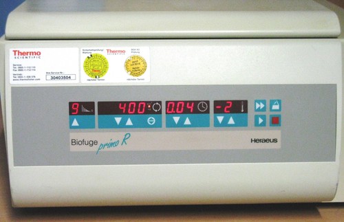Heraeus biofuge primo - heraeus,