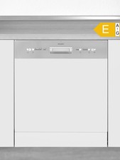 Geschirrspüler Einbau teilintegriert 60cm 12 Maßgedecke Edelstahl