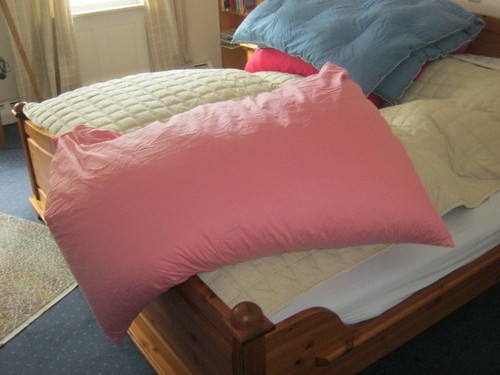 Rosa ballonbett bett füllig - ballonbett,