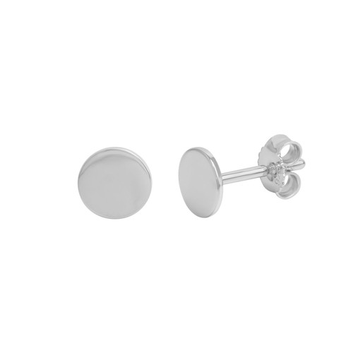 Ohrstecker scheibe rund - scheibe,