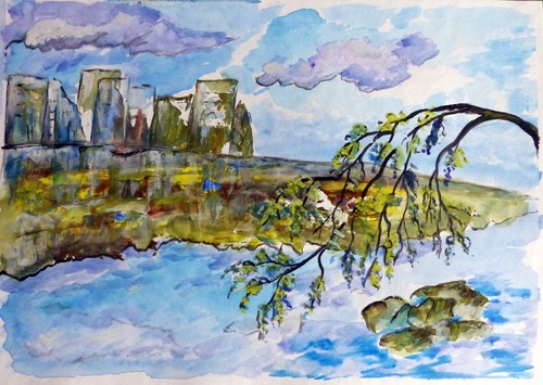 Bild acryl original - original,, größe