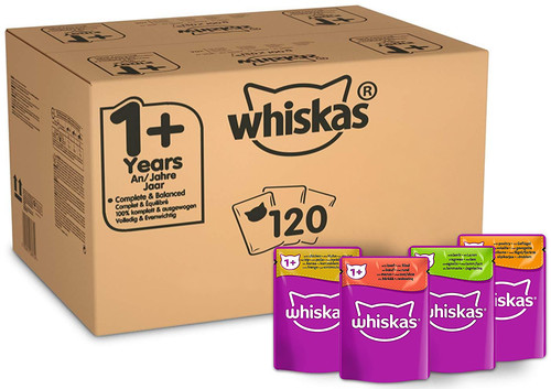 Whiskas katzenfutter 120er - whiskas,