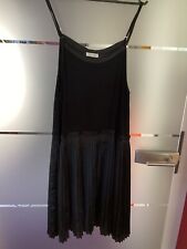 Abendkleid Open End Hamburg schwarz Plisée Gr. 46 neu