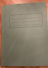 8 x Kolibri Jurismappen 303-BL, A4 Karton 300g, mit 3 Einschlagklappen grün