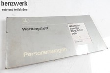 Mercedes W140 Wartungsheft