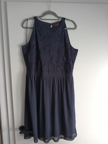 Oliver damenkleid blau xl - damenkleid,
