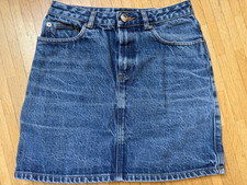 A.P.C. Standard Rock Selvedge Denim Jeansrock Rue Madame Paris Size 34 W 25