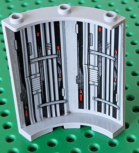 Lego wand element - lego, zylinder