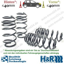 H&R Tieferlegungsfedern 40mm u.a.: VW Passat Variant 3C5, Bj. 2005-2011